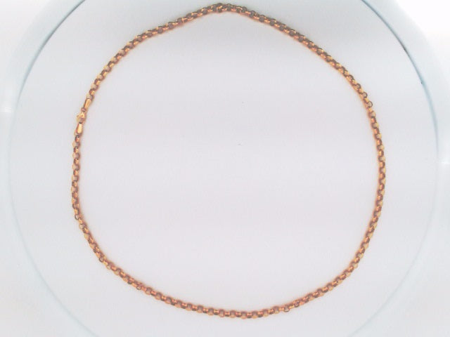 10k Yellow Gold Cadena Rolo 5.8g