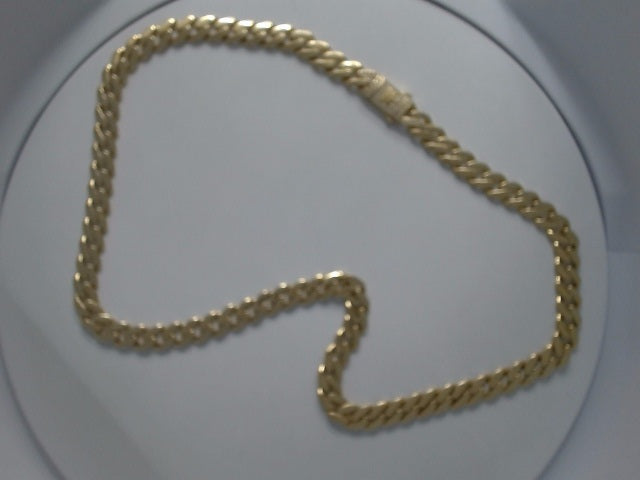 10k Yellow Gold Cadena Romani 33.1g