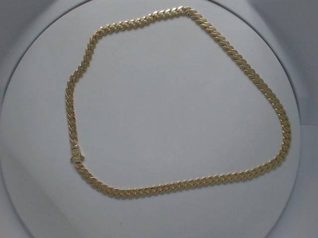 14k Yellow Gold Cadena Romanij 16.8g