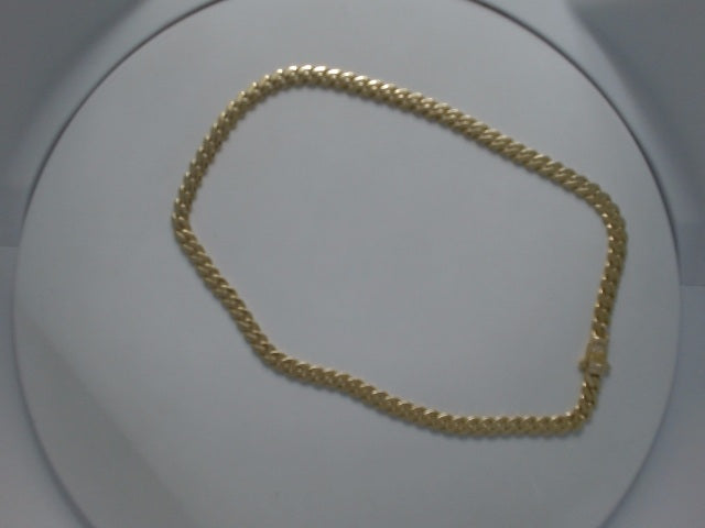 14k Yellow Gold Cadena Romanij 15.7g