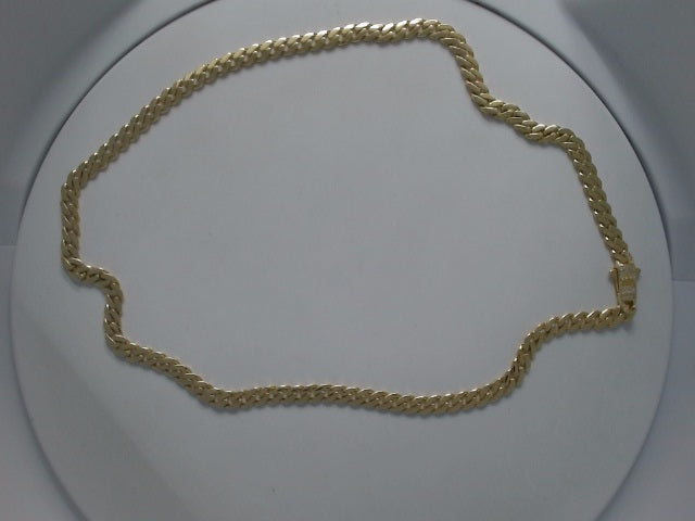 14k Yellow Gold Cadena Romanij 19.8g