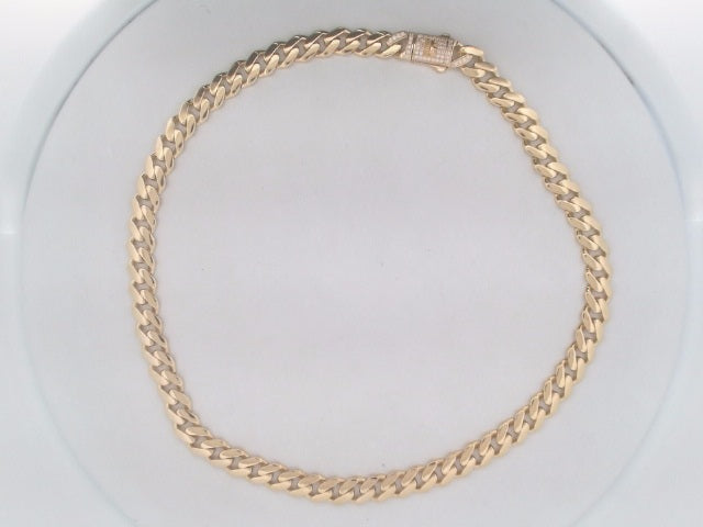 14k Yellow Gold Cadena Romanij 23.8g