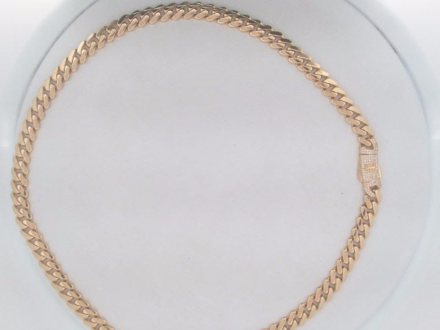 14k Yellow Gold Cadena Romanij 24.6g