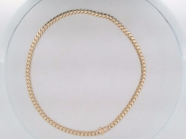 14k Yellow Gold Cadena Romanij 17.1g