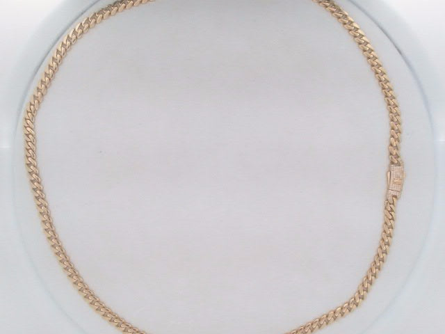 14k Yellow Gold Cadena Romanij 16.9g