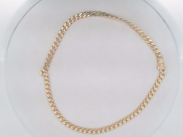 14k Yellow Gold Cadena Romanij 21.1g