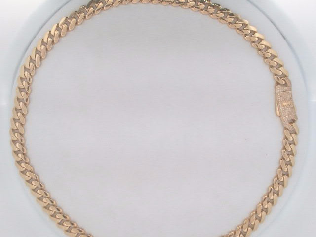 14k Yellow Gold Cadena Romanij 38.2g