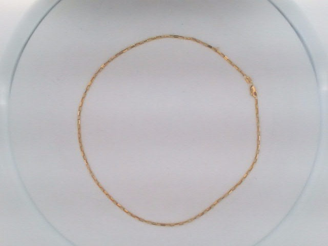 14 KT CADENA PAPERCLIP