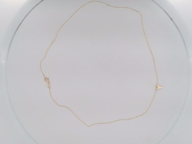 10k Yellow Gold Cadena Variada Fina 1.3g