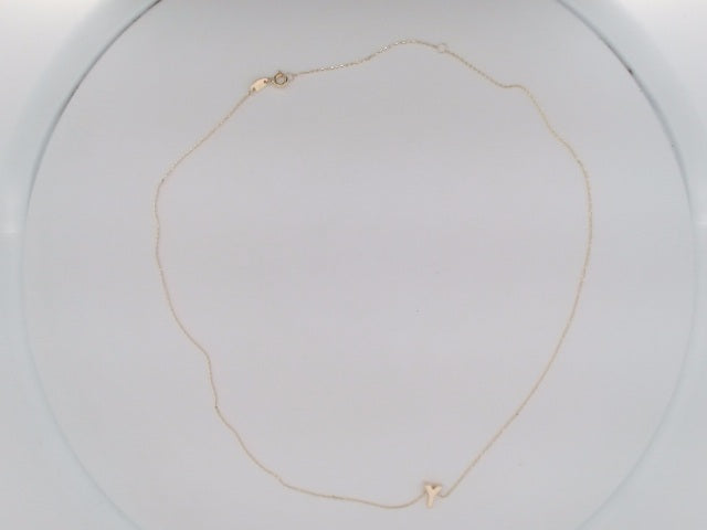 10k Yellow Gold Cadena Variada Fina 1.3g