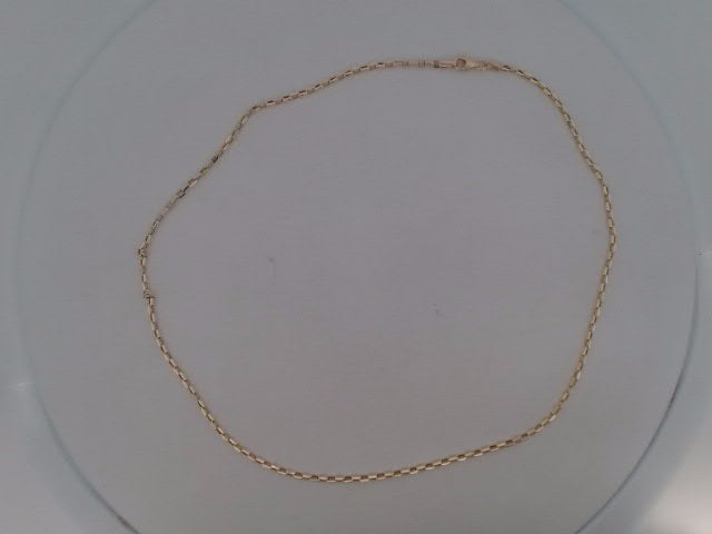 10k Yellow Gold Cadena Variada Fina 3.1g