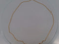 10k Yellow Gold Cadena Variada Fina 5.3g