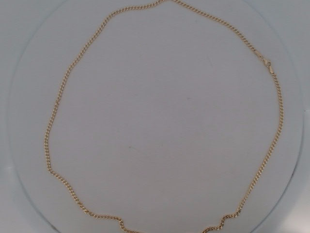 10k Yellow Gold Cadena Variada Fina 5.3g