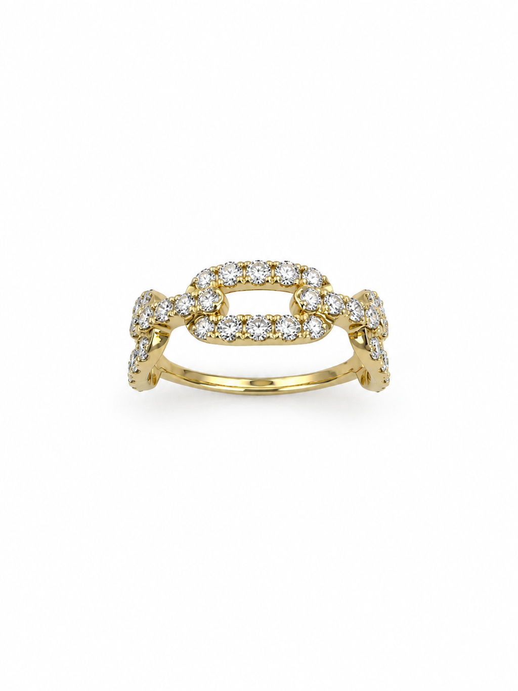 14K ANILLOS DE DIAMANTES DE LABORATORIO