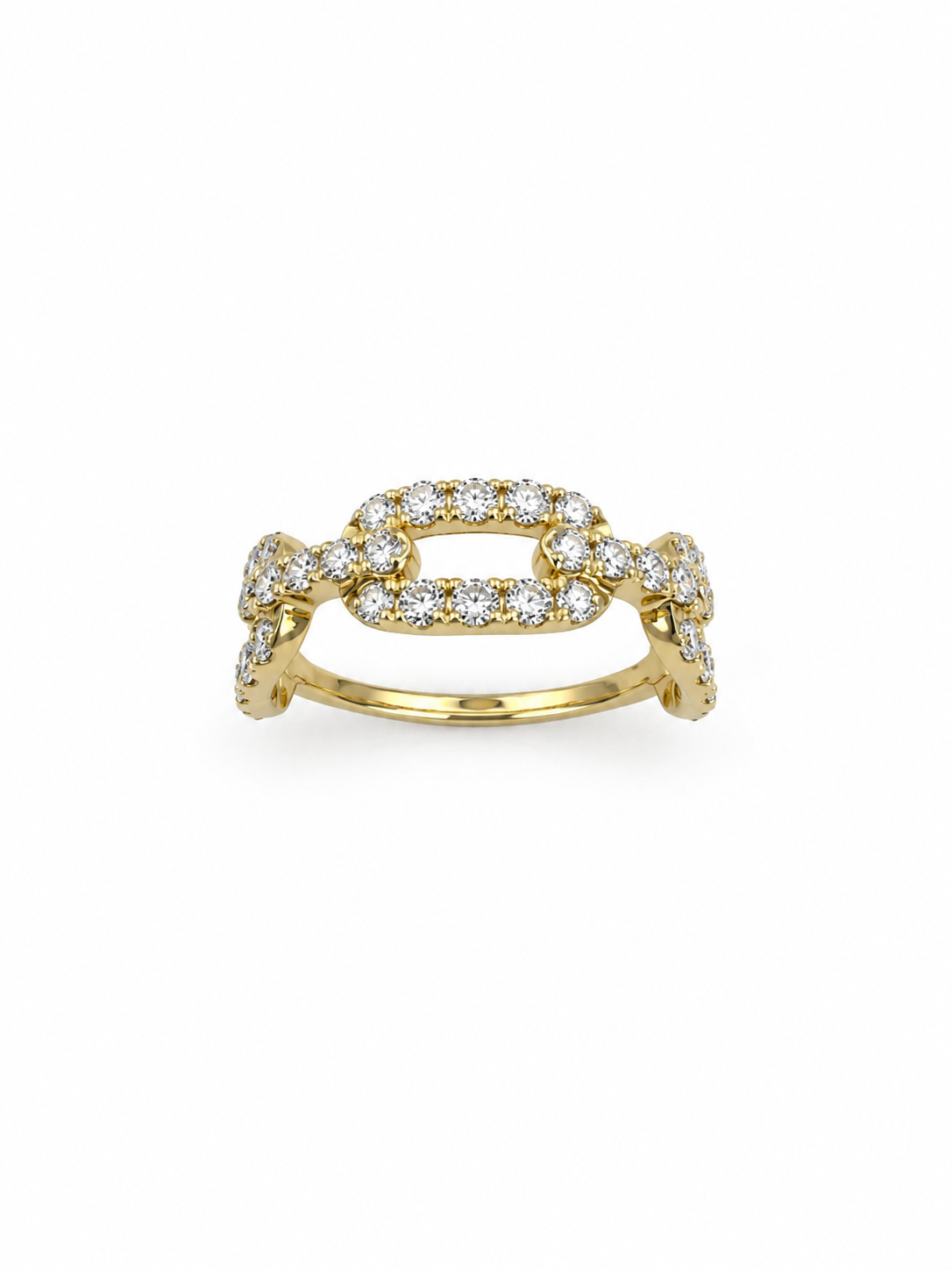 14K ANILLOS DE DIAMANTES DE LABORATORIO