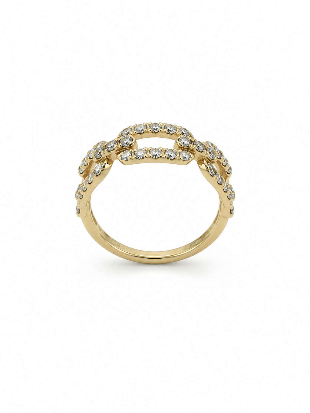 14K ANILLOS DE DIAMANTES DE LABORATORIO