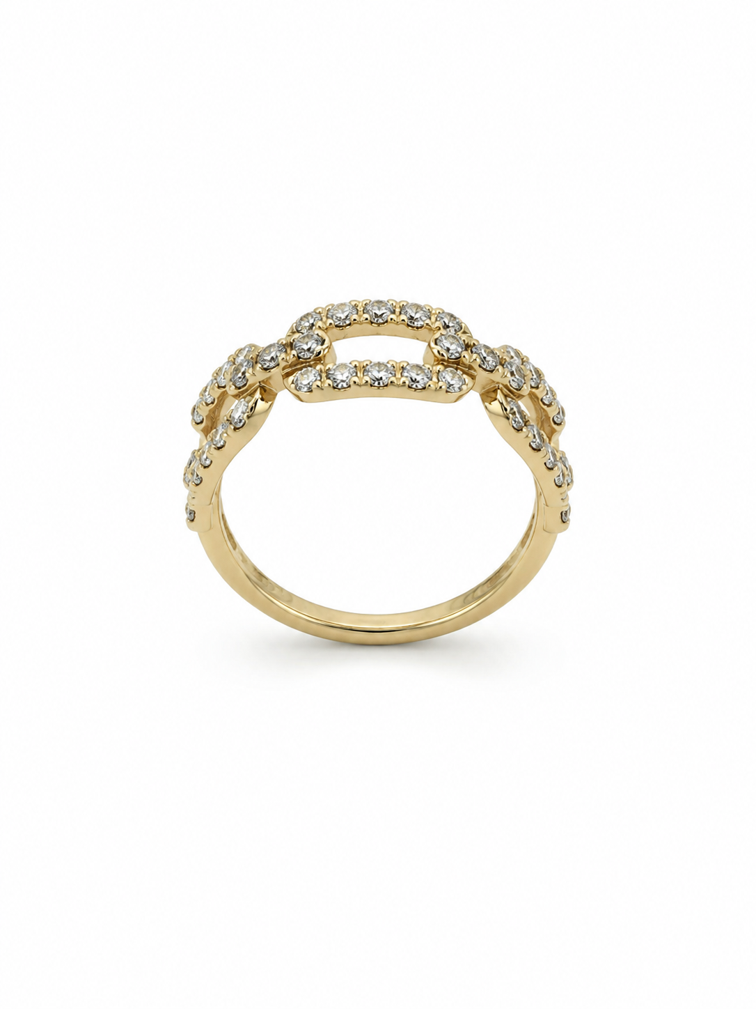 14K ANILLOS DE DIAMANTES DE LABORATORIO