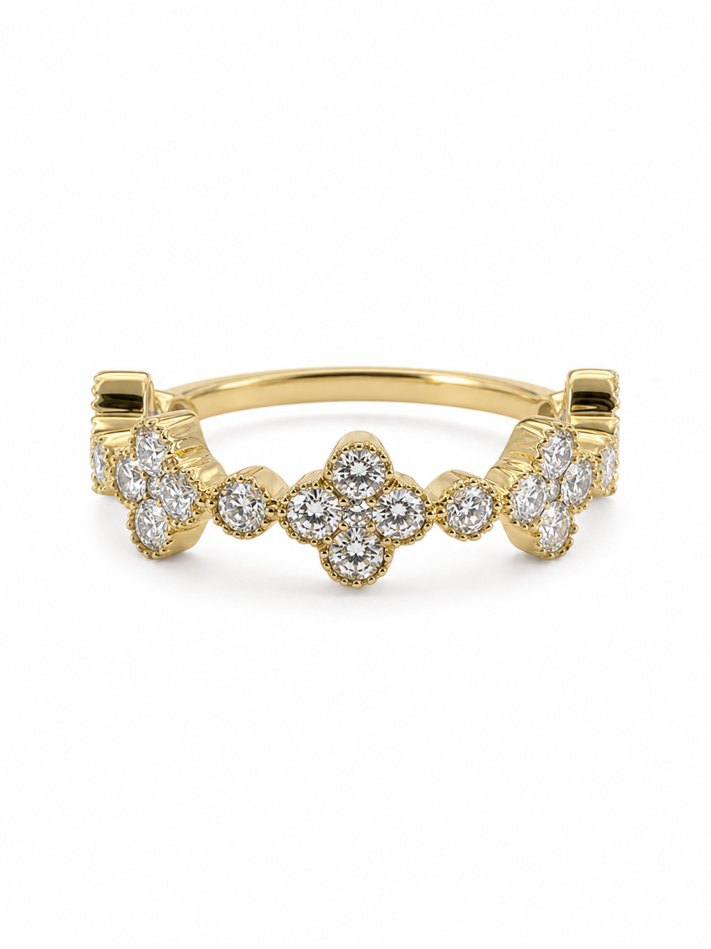 14K ANILLOS DE DIAMANTES DE LABORATORIO