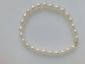 14k Yellow Gold Pulsera De Cuero 0.6g