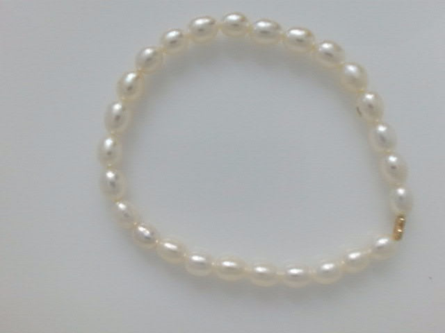 14k Yellow Gold Pulsera De Cuero 0.6g