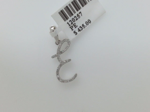 14k Yellow Gold Cadena Con Dije Diamante 4.3g