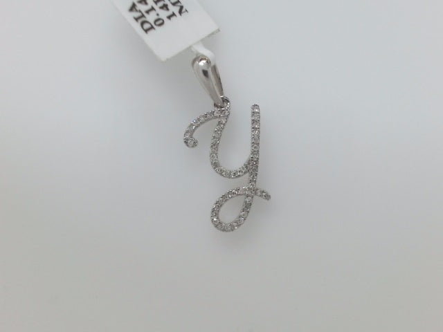 14k Yellow Gold Cadena Con Dije Diamante 5.4g