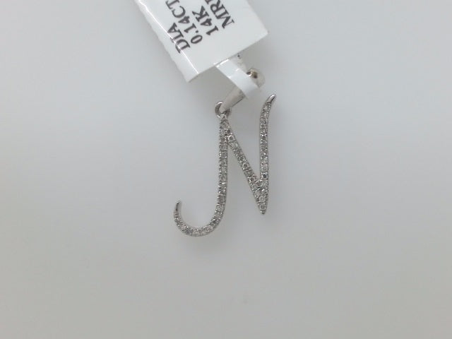 14k Yellow Gold Cadena Con Dije Diamante 5.5g