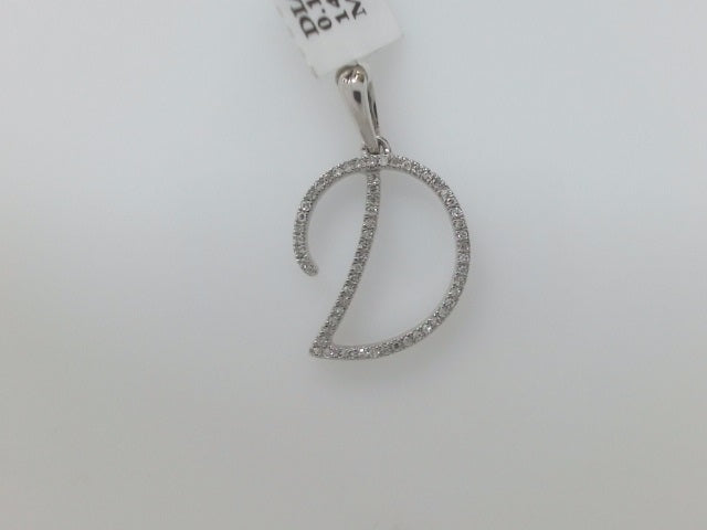 14k Yellow Gold Cadena Con Dije Diamante 6.3g