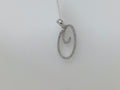 14k Yellow Gold Cadena Con Dije Diamante 5.5g
