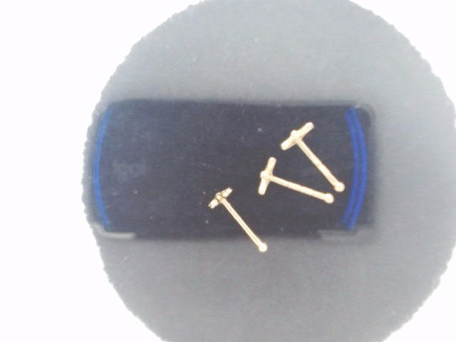 14k Yellow Gold Piercing 0.4g