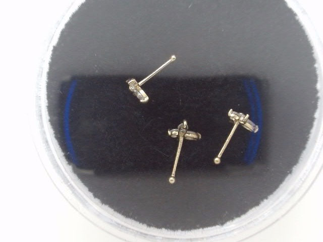 14k Yellow Gold Piercing 0.6g