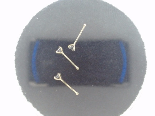 14k Yellow Gold Piercing 0.4g