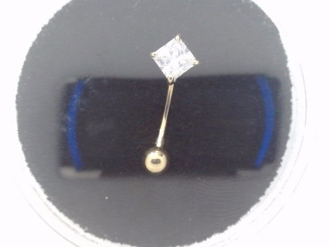 14k Yellow Gold Piercing 1.9g