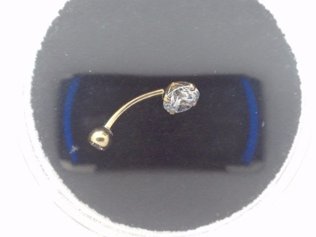 14k Yellow Gold Piercing 1.9g