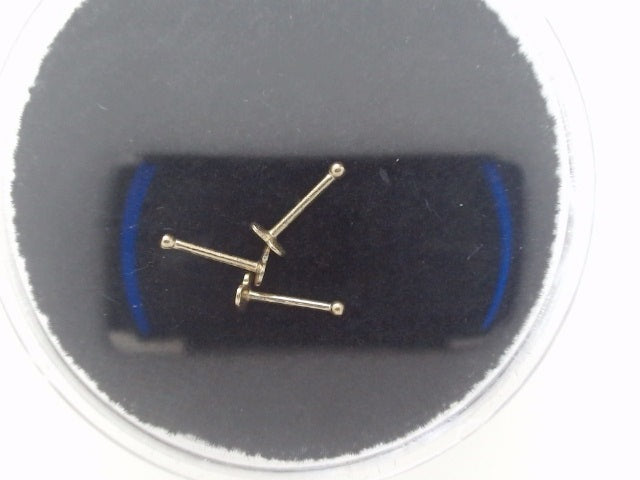 14k Yellow Gold Piercing 0.6g