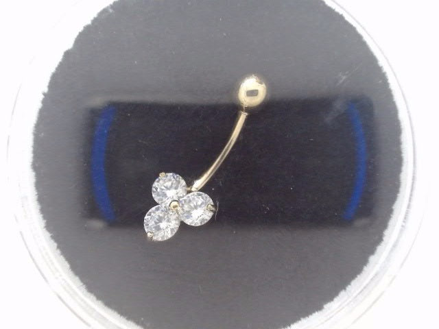 14k Yellow Gold Piercing 1.9g