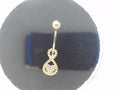 14k Yellow Gold Piercing 1.6g