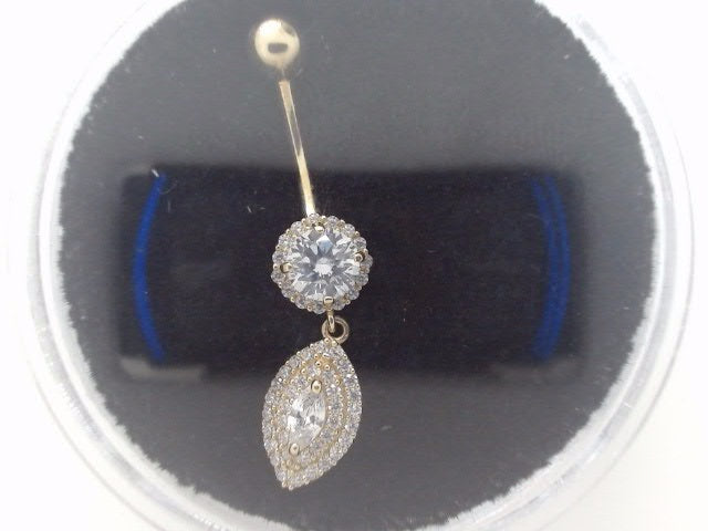 14k Yellow Gold Piercing 2.2g