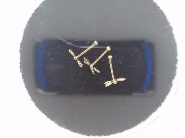 14k Yellow Gold Piercing 0.5g
