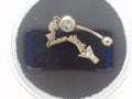 14k Yellow Gold Piercing 2.5g