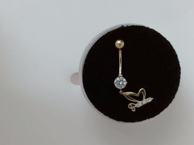 14k Yellow Gold Piercing 1.2g