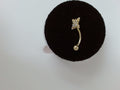14k Yellow Gold Piercing 1.1g