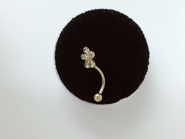 14k Yellow Gold Piercing 1.4g