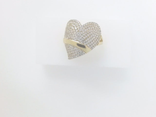 10k Yellow Gold Woman's Ring 2.9g