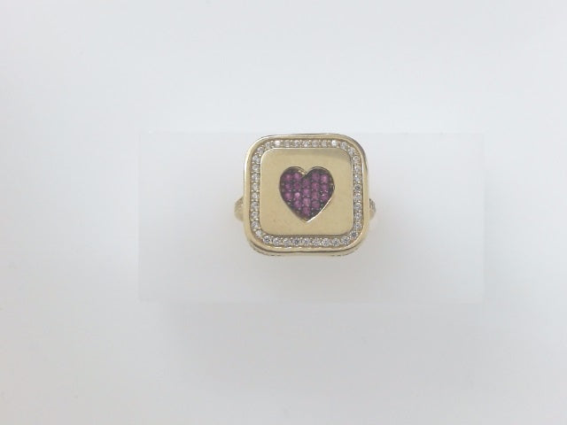 10k Yellow Gold Woman's Ring 4.2g