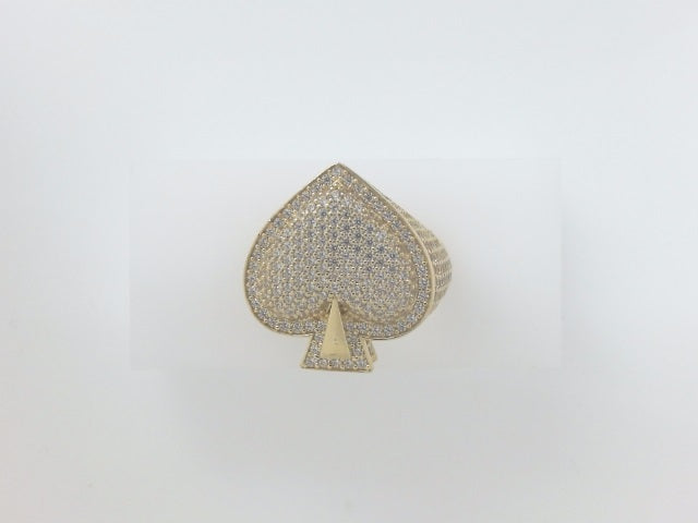 10k Yellow Gold Woman's Ring 8g