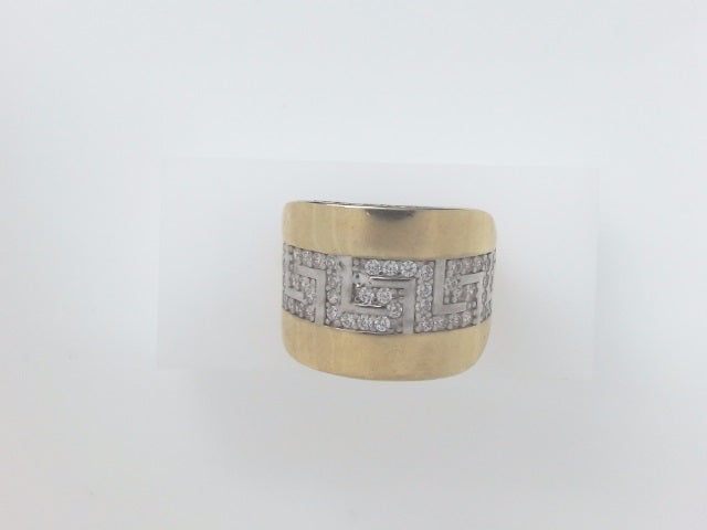 10k Yellow Gold Woman's Ring 5.1g