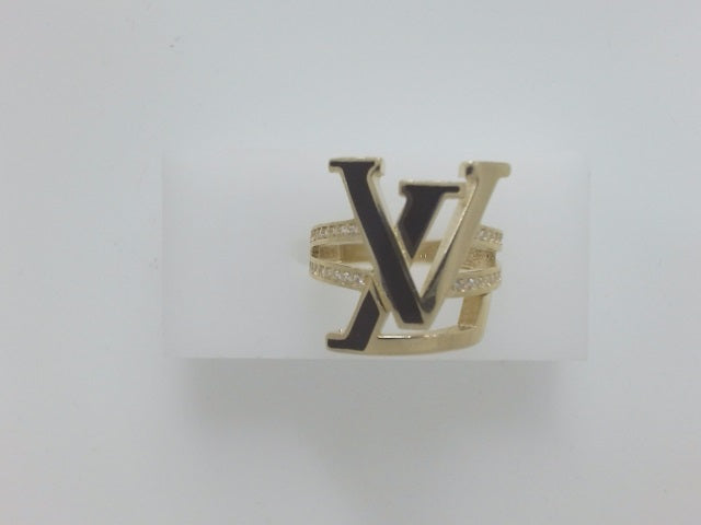 10k Yellow Gold Woman's Ring 4.9g