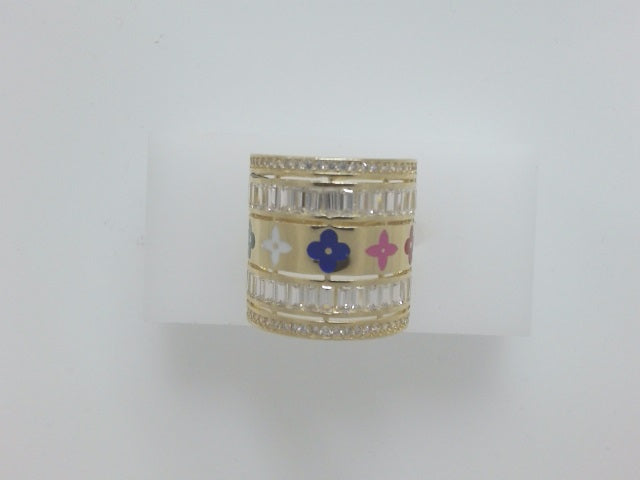 10k Yellow Gold Woman's Ring 5.7g