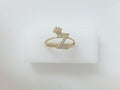 10k Yellow Gold Woman's Ring 2g